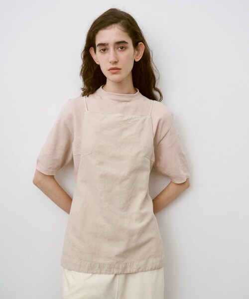 URBAN RESEARCH DOORS(アーバンリサーチドアーズ)の「unfil GARMENTDYEINGCAMISOLE(キャミソール・レディース・stone/brown・1)」の4枚目の写真