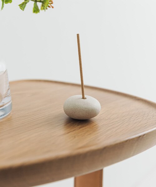 URBAN RESEARCH DOORS（アーバンリサーチドアーズ）の「noun　Clay Incense holder（インテリア雑貨・メンズ・アイボリー/グレー・-）」の6枚目の写真