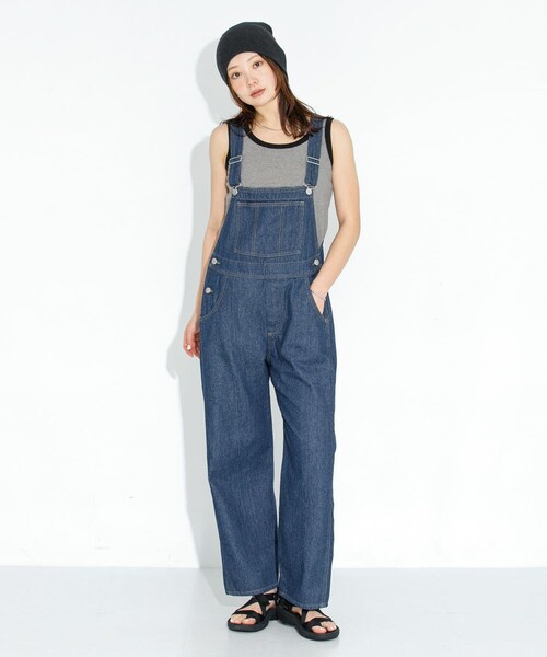 URBAN RESEARCH Sonny Label（アーバンリサーチサニーレーベル）の「デニムオーバーオール（サロペット/オーバーオール・レディース・ワンウォッシュ/インディゴ・FREE）」の8枚目の写真