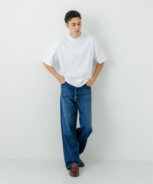 URBAN RESEARCH(アーバンリサーチ)の「Premium Organic Cotton T-shirts(Tシャツ/カットソー・メンズ・WHITE/BORDEAUX/GREEN/NAVY・M/L)」の17枚目の写真