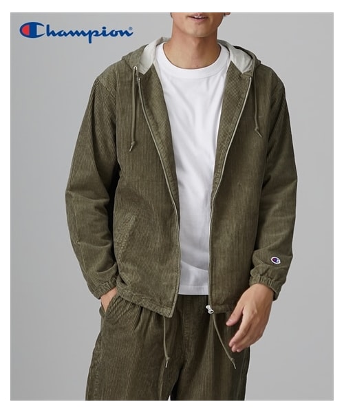 nissen（ニッセン）の「綿100％コーデュロイ素材フード付きジャケット