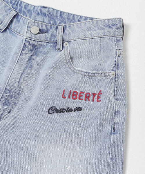 URBAN RESEARCH(アーバンリサーチ)の「『別注』PICCADILLY×URBAN RESEARCH 刺繍デニムパンツ(デニムパンツ・レディース・LT GRAY/LT INDIGO・36/38/40)」の21枚目の写真