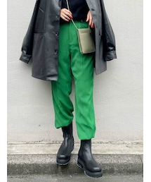 Ungrid | カラーテーパードパンツ(その他パンツ)