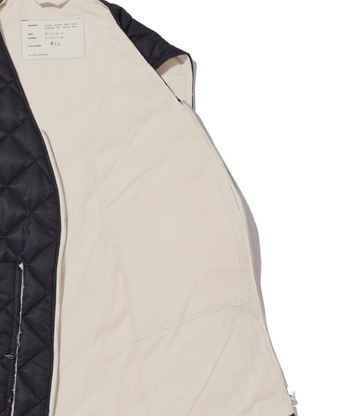 ADAM ET ROPE'(アダムエロペ)の「《別注》【CAMIEL FORTGENS/カミエル フォートヘンス】ZIP VEST Technical padded - black(その他アウター・メンズ・ブラック・L/M/S)」の22枚目の写真