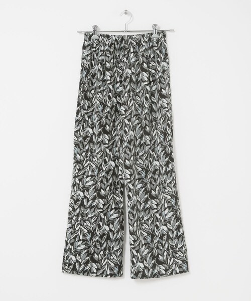 URBAN RESEARCH DOORS(アーバンリサーチドアーズ)の「ボタニカルプリントイージーパンツ(その他パンツ・レディース・BLACK/KHAKI・Free)」の11枚目の写真