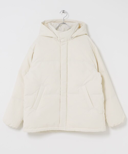 URBAN RESEARCH DOORS（アーバンリサーチドアーズ）の「ミドルダウンジャケット（その他アウター・レディース・IVORY/L.MOCHA/BLACK・M）」の12枚目の写真