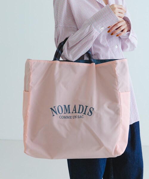 URBAN RESEARCH(アーバンリサーチ)の「NOMADIS SAC2/16(トートバッグ・レディース・LT.PINK/NAVY・one)」の10枚目の写真