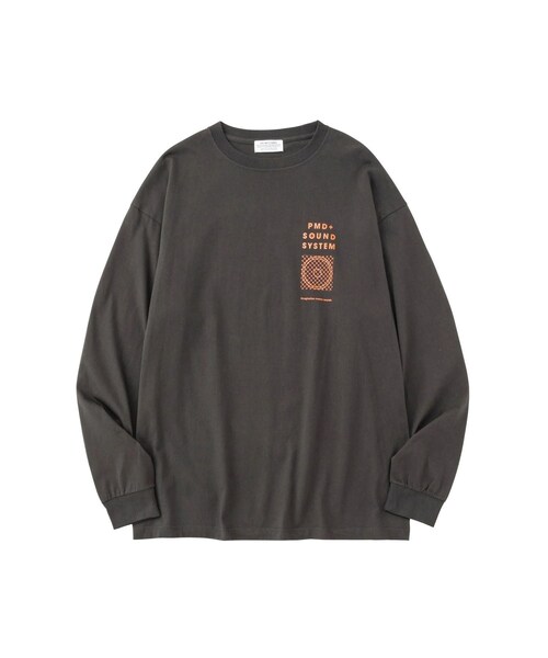 bonjour records(ボンジュールレコーズ)の「POET MEETS DUBWISE/ポエトミーツダブワイズ PMD+SOUND SYSTEM L/S T-Shirt(Tシャツ/カットソー・レディース・ブラック/ホワイト/グレー・L/M/XL)」の10枚目の写真