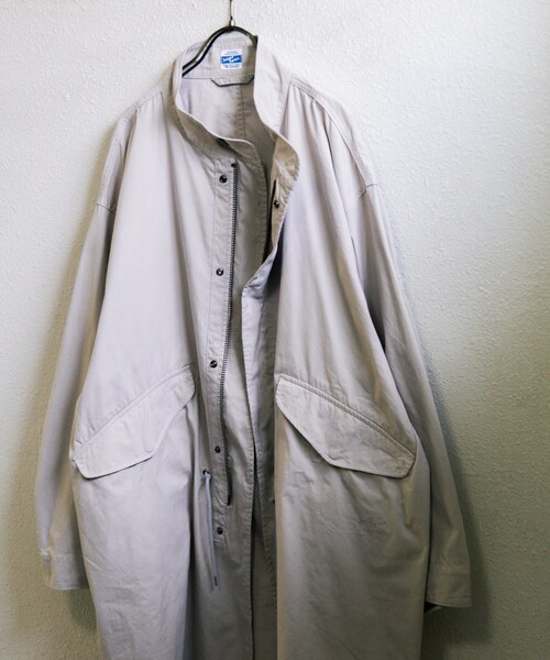URBAN RESEARCH Sonny Label（アーバンリサーチサニーレーベル）の「『別注』ARMY TWILL×Sonny Label　Fish Tail Coat（モッズコート・メンズ・L.GRAY/KHAKI・M/L/XL）」の11枚目の写真