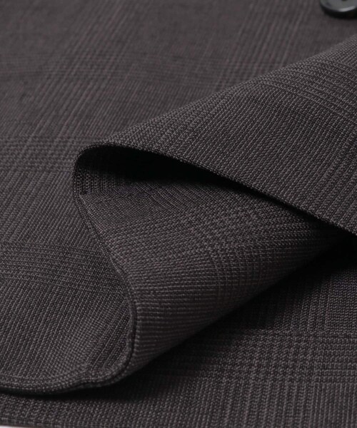 URBAN RESEARCH DOORS(アーバンリサーチドアーズ)の「LIFE STYLE TAILOR ウーリーノグレンチェックダブルジャケット(テーラードジャケット・メンズ・BROWN-CH・S/M/L/XL)」の16枚目の写真