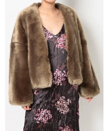 MERCURYDUO | エコファーコクーンコート(その他アウター)