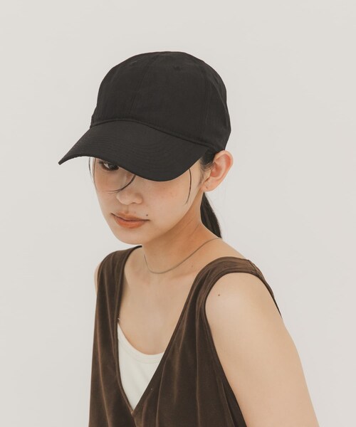 KBF（ケイビーエフ）の「バックコードCAP（キャップ・レディース・D.BROWN/BLACK・One）」の6枚目の写真