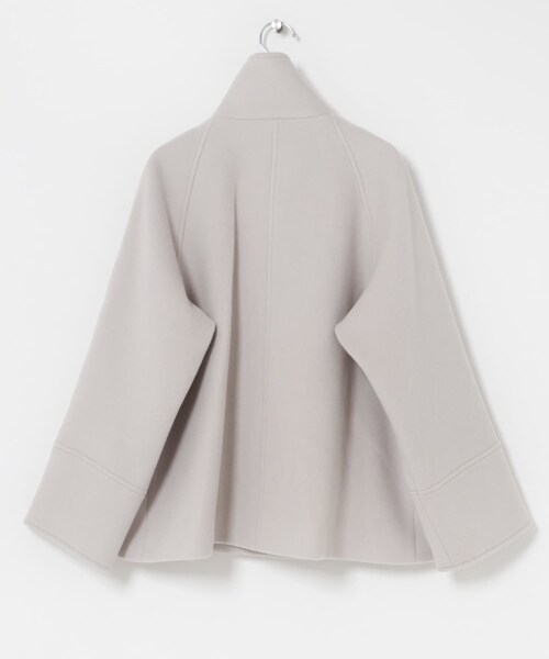 URBAN RESEARCH ROSSO（アーバンリサーチロッソ）の「スーパー140シャルム2WAYカラーコート（テーラードジャケット・レディース・L/GREIGE/MOCHA/CHARCOAL・FREE）」の16枚目の写真