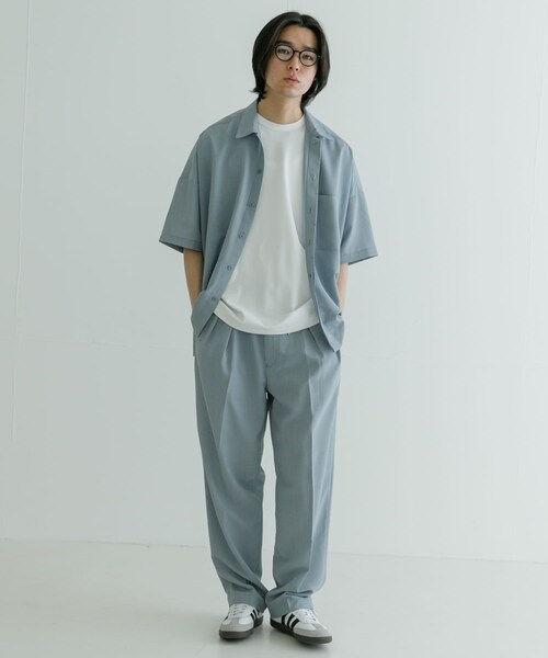 URBAN RESEARCH(アーバンリサーチ)の「URBAN RESEARCH iD ドライタッチLINEN LIKE EASY PANTS(その他パンツ・メンズ・ブルーグレー/ブラック・M/L)」の11枚目の写真