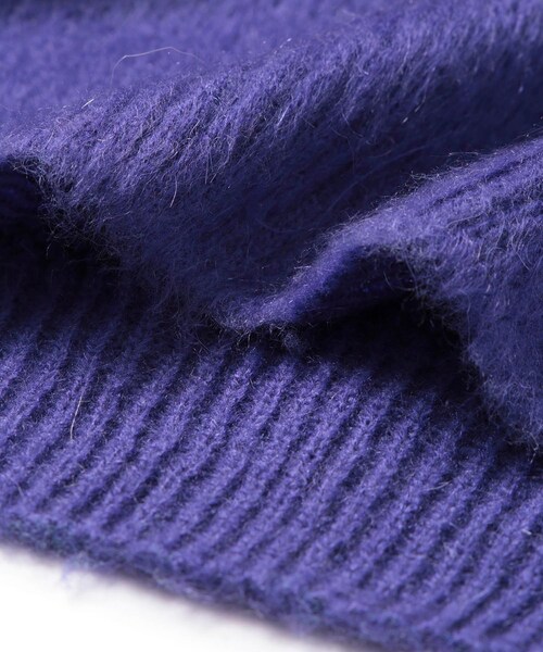 ADAM ET ROPE'（アダムエロペ）の「【BONSAI/ボンサイ】MOHAIR KNIT CREWNECK（ニット/セーター・メンズ・グレー/ブルー/パープル・M/S）」の14枚目の写真