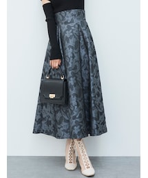 MERCURYDUO | ボタニカルフラワージャカードスカート(スカート)