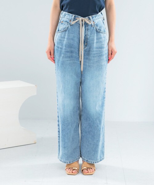 URBAN RESEARCH ROSSO（アーバンリサーチロッソ）の「『別注』Lee×ROSSO　STRING DENIM PANTS（デニムパンツ・レディース・C100OW/C156USED・XS/S/M）」の11枚目の写真