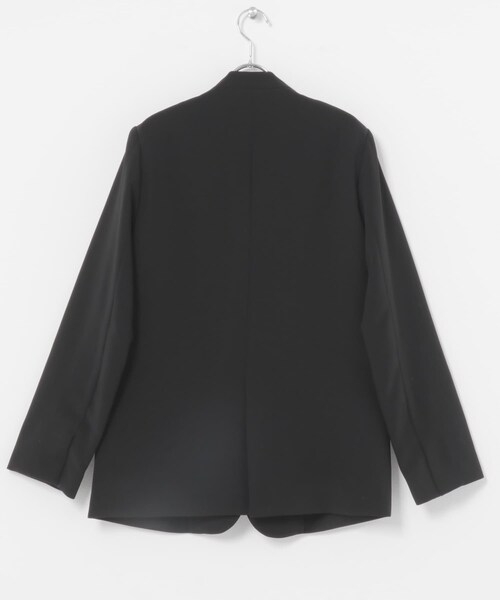 URBAN RESEARCH ROSSO（アーバンリサーチロッソ）の「ELENDEEK　LAYERED COLLARLESS JACKET（ノーカラージャケット・レディース・BLK・Free）」の6枚目の写真