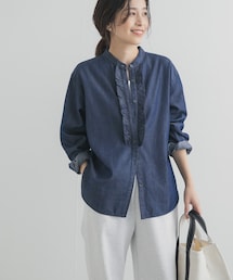 URBAN RESEARCH DOORS | フロントフリルシャツ(シャツ/ブラウス)