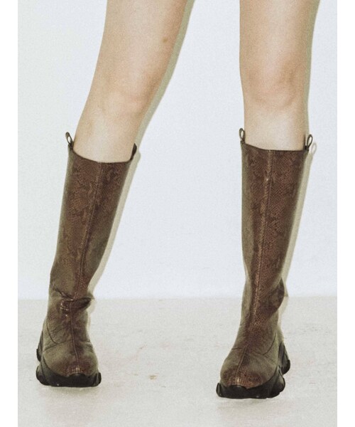 jouetie（ジュエティ）の「ジョッキーロングブーツ（ブーツ・レディース・ブラウン/ブラック/アイボリー/カーキ・L/M）」の14枚目の写真