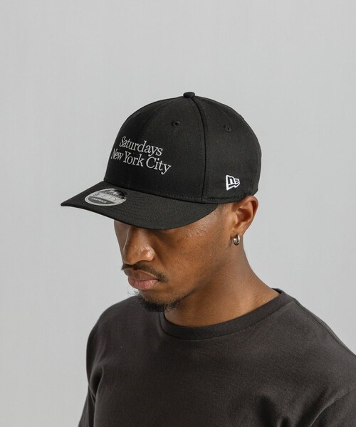 Saturdays NYC(サタデーズ ニューヨークシティ )の「New Era®x Saturdays NYC "Miller" Logo Cap(キャップ・レディース・ブラック/ネイビー・F)」の21枚目の写真