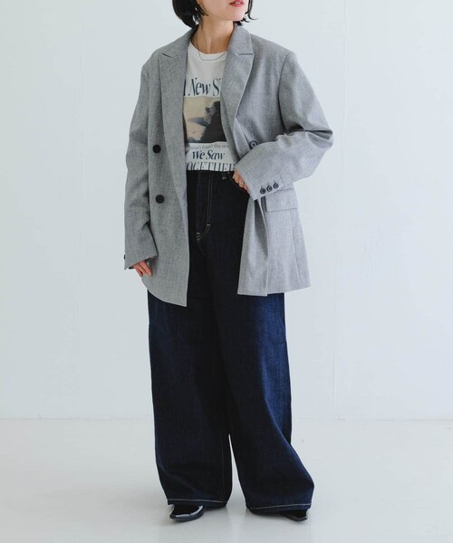 URBAN RESEARCH（アーバンリサーチ）の「『別注』Lee101×URBAN RESEARCH　BAGGYPANTS（デニムパンツ・レディース・LIGHT USED/ONE WASH/DARK USED/MEDIUMUSED・XS/S/M/L）」の7枚目の写真