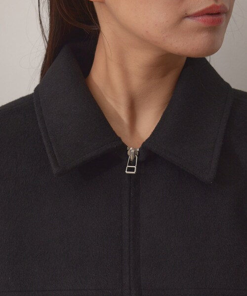 NERGY（ナージー）の「【防風＆透湿】ウールレイヤージャケット（その他アウター・レディース・ブラック/ベージュ・F）」の20枚目の写真