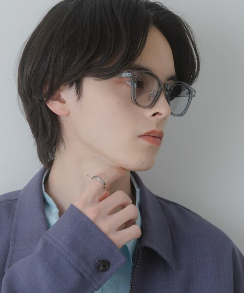 SENSE OF PLACE by URBAN RESEARCH（センスオブプレイスバイアーバンリサーチ）の「ウェリントンサングラス（メガネ・メンズ・BROWN/BLUE/C.BLUE/BLACK・One）」の3枚目の写真