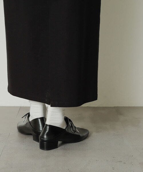 SENSE OF PLACE by URBAN RESEARCH（センスオブプレイスバイアーバンリサーチ）の「タックリボンステップオンシューズ（その他シューズ・レディース・BLACK/BROWN/BEIGE・S/M/L）」の10枚目の写真