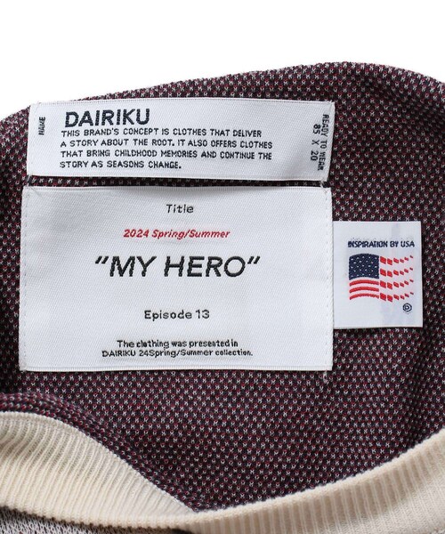 【DAIRIKU/ダイリク】Swimming Girl Pullover Knit