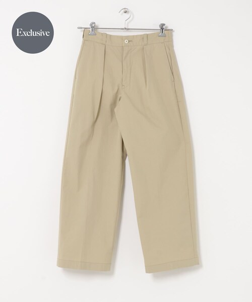 URBAN RESEARCH DOORS(アーバンリサーチドアーズ)の「『別注』Lee×DOORS CHETOPA WIDETOROUSER(その他パンツ・レディース・BEIGE/NAVY/PAINT・S/M)」の7枚目の写真
