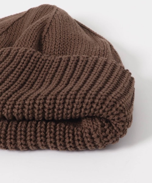 URBAN RESEARCH DOORS（アーバンリサーチドアーズ）の「BIG KNIT CAP（ニットキャップ/ビーニー・メンズ・CHARCOAL/BROWN/BEIGE/SAGE GREEN・-）」の9枚目の写真