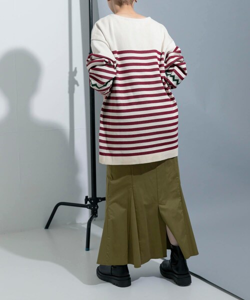 THE GOODLAND MARKET（ザグッドランドマーケット）の「master key　- MK - NOBORDER（ニット/セーター・メンズ・ENJI/IVORY/BRN・2）」の12枚目の写真