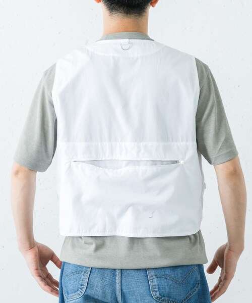 URBAN RESEARCH（アーバンリサーチ）の「SEVEN BY SEVEN　HUNTING SHORT VEST（ベスト・メンズ・030 WHITE・M/L）」の3枚目の写真