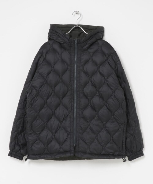 URBAN RESEARCH Sonny Label（アーバンリサーチサニーレーベル）の「『別注』TAION×Sonny Label　HOOD DOWN JACKET（その他アウター・メンズ・ブラック/チャコール/オリーブ・M/L/XL）」の11枚目の写真