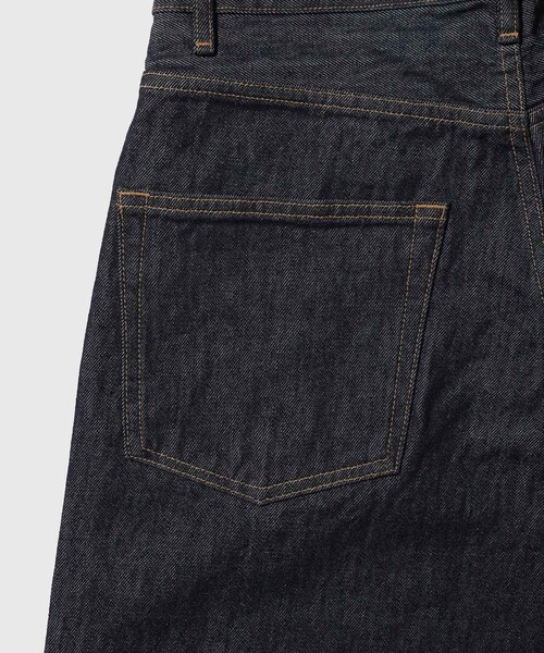 ADAM ET ROPE'(アダムエロペ)の「【AURALEE/オーラリー】HARD TWIST DENIM WIDE PANTS(デニムパンツ・メンズ・ネイビー・28/30/32/34)」の13枚目の写真
