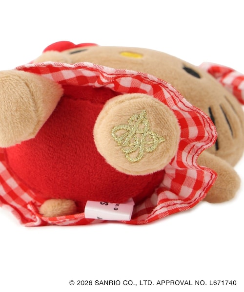 VIS（ビス）の「【HELLO KITTY×VIS】日焼けデザイン ハローキティぬいぐるみチャーム（チャーム・レディース・ベージュ・F）」の9枚目の写真