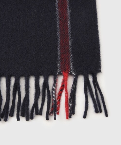 ADAM ET ROPE'(アダムエロペ)の「【Joshua Ellis/ジョシュア エリス】CHECK(マフラー・メンズ・ネイビー・F)」の8枚目の写真