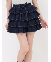 dazzlin | 【SETUP】フリルミニスカート(スカート)