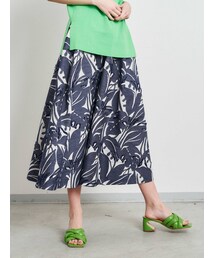ELENDEEK | LEAF JQ TACK SK(スカート)