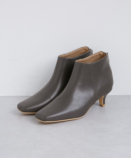 ROPE' PICNIC（ロペピクニック）の「ラインリフトショートブーツ（ブーツ・レディース・ブラック/グレー/ワイン系・23.0/23.5/24.0/24.5）」の15枚目の写真