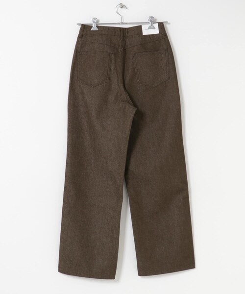 URBAN RESEARCH（アーバンリサーチ）の「AMOMENTO　COLOR INDIGO DENIM（デニムパンツ・レディース・BROWN・0/1）」の5枚目の写真
