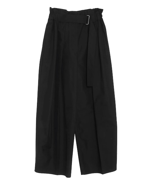 ELENDEEK(エレンディーク)の「SIDE GATHER COCOON PT(その他パンツ・レディース・チャコールグレー/ブラック/ベージュ・1/2)」の3枚目の写真