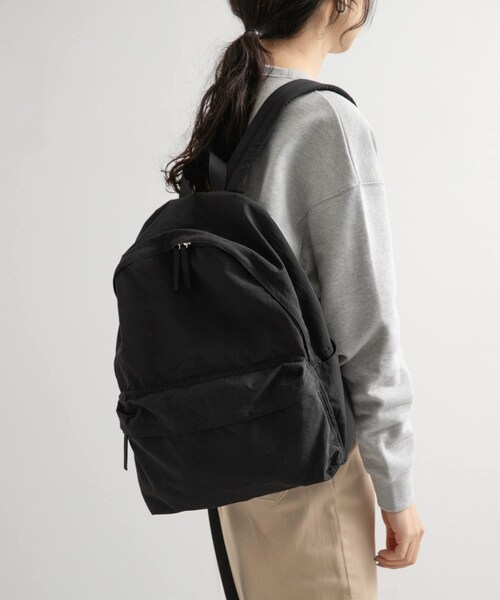 URBAN RESEARCH DOORS（アーバンリサーチドアーズ）の「ウォッシャブルマルチ収納リュック（バックパック/リュック・レディース・BLACK/IVORY・one）」の22枚目の写真