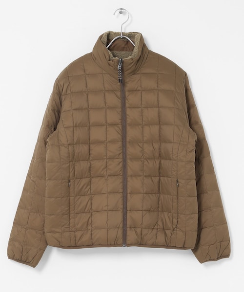 EKAL（エカル）の「TAION　DOWN BOA HI NECK DOWN JACKET（その他アウター・メンズ・BLK×BLK/BRN×BEG・M/L）」の2枚目の写真