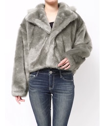 GYDA | LUXE ECO FUR SHORT CO(その他アウター)
