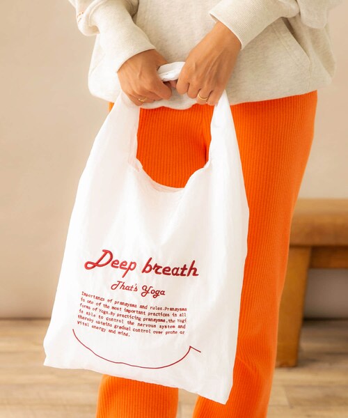 URBAN RESEARCH Sonny Label（アーバンリサーチサニーレーベル）の「Sayaka Shibuki Bag（その他雑貨・レディース・ホワイト/ブラック/ベージュ・one）」の4枚目の写真