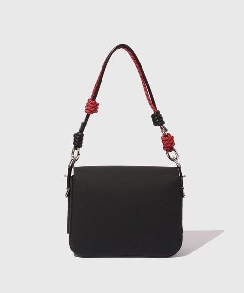 ADAM ET ROPE'（アダムエロペ）の「【URU/ウル】LEATHER BAG（ショルダーバッグ・メンズ・レッド・F）」の4枚目の写真
