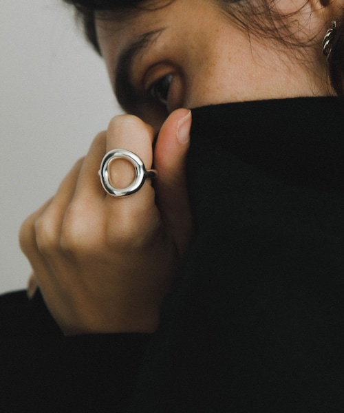 URBAN RESEARCH(アーバンリサーチ)の「decor『デコール』 Circle ring(リング・レディース・Silver・one)」の1枚目の写真