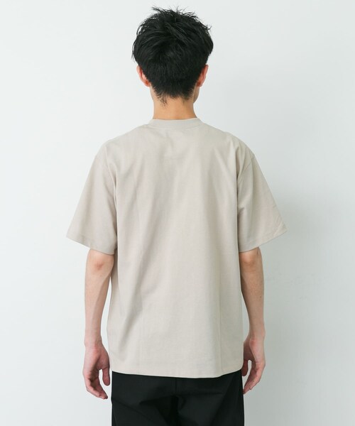 URBAN RESEARCH DOORS(アーバンリサーチドアーズ)の「DANTON POCKET T-SHIRTS(Tシャツ/カットソー・メンズ・COAL GREY/BROWN/GREIGE/DK PURPLE・M/L/XL)」の14枚目の写真